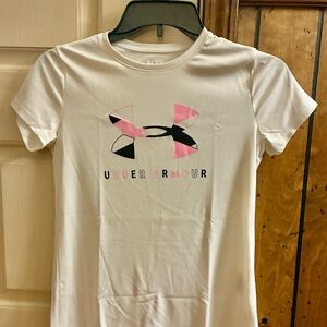 Under Armour Cream HeatGear Shirt